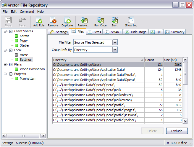 Arctor File Repository screenshot