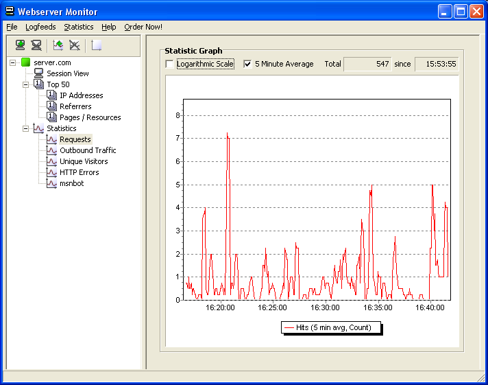 web server monitor